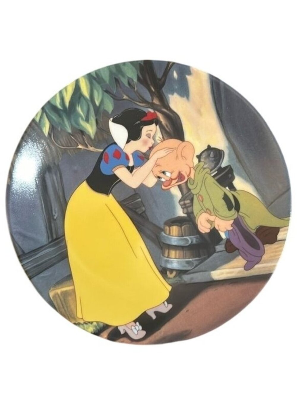 A Kiss For Dopey Collectors Plate By Knowles 1988 Snow White Limited Edition Dis